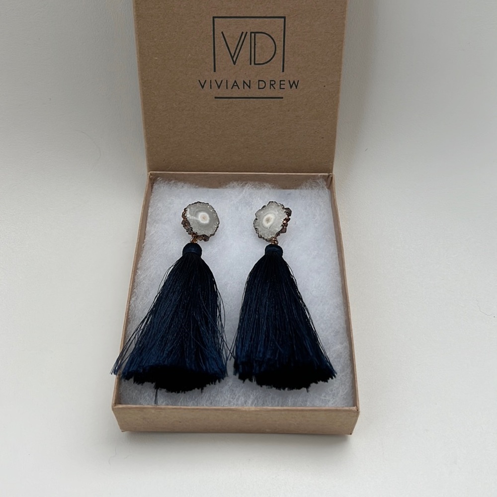 Vivian Drew Tassle Earrings
